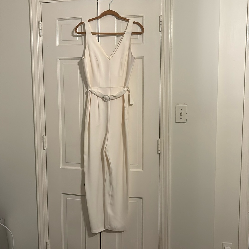 Amanda Uprichard belted jumpsuit